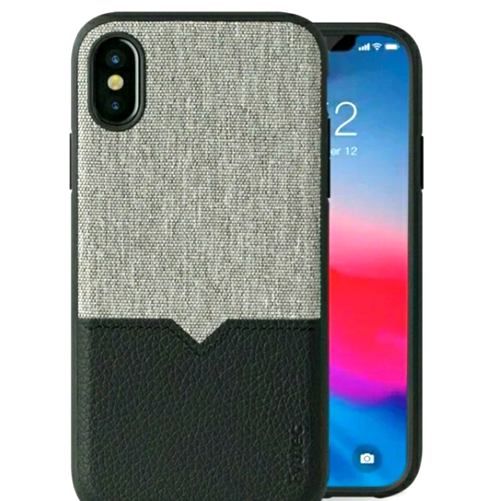 NIB Evutec  Black iPhone Xs Case & vent mount
